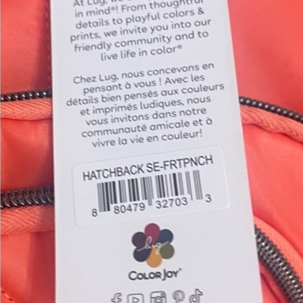 ✨✨LUG Hatchback FruitPunch Quilted Backpack✨✨ - Picture 8 of 11